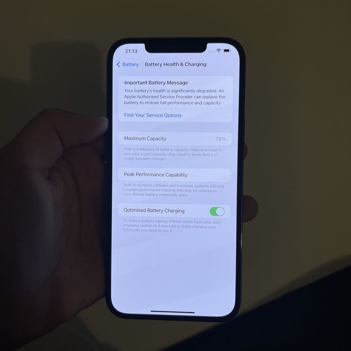 iPhone 12 PRO MAX 256GB Oryginalna Bateria