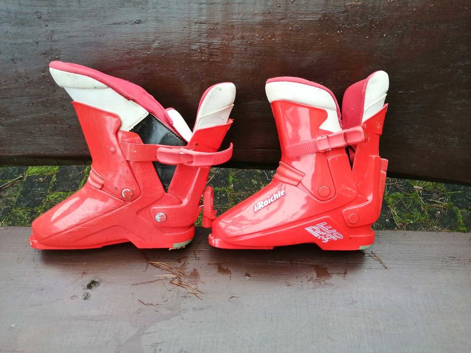Narty zjazdowe DIETERICH 196 cm + Buty i Kije
