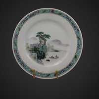 Chińska porcelana talerz  Jingdezhen B41/050406