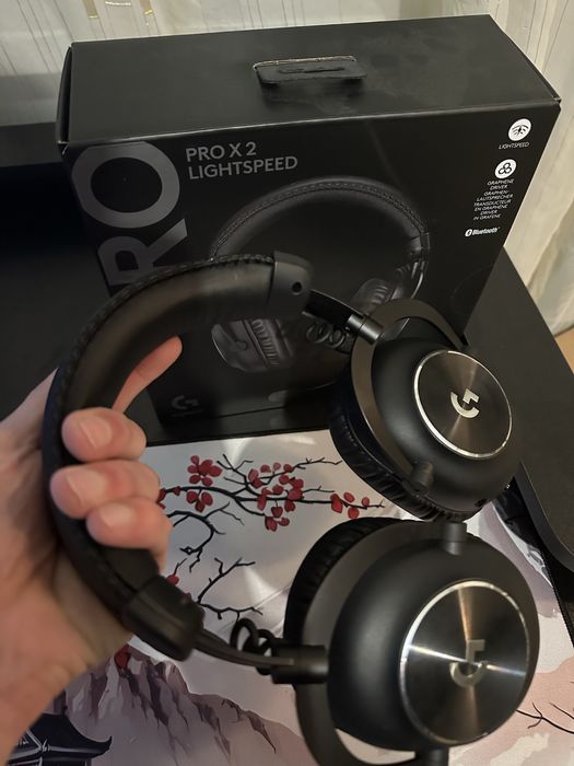 Навушники Logitech G Pro X 2 Lightspeed Wireless White