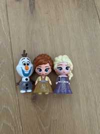 Figurki Kraina Lodu (Frozen) Elsa, Anna i Olaf, swiecace