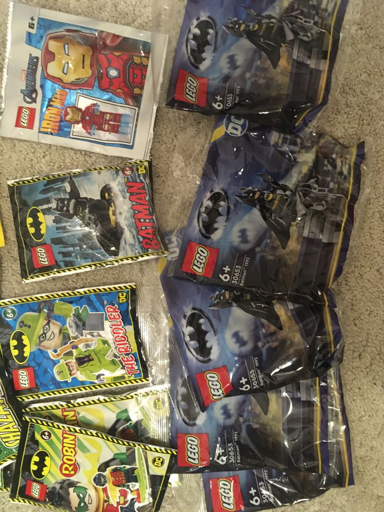 Lego polybag figurka Batman Joker Carnge Avengers Shazam 30653