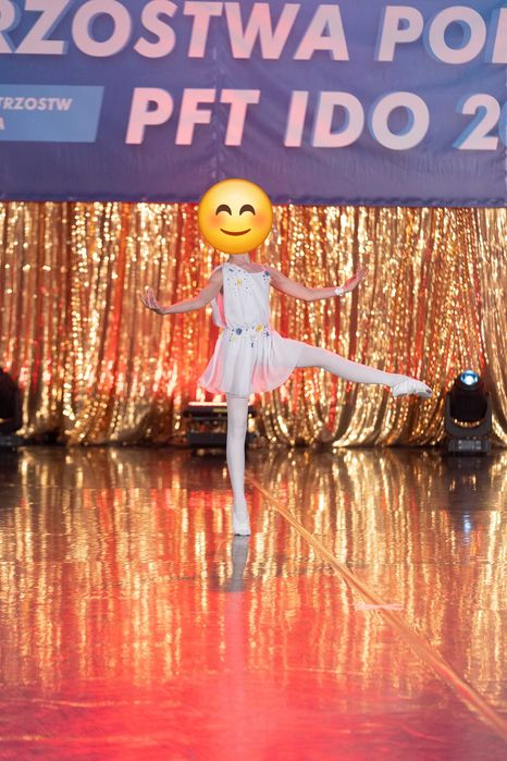 Strój do tańca Amorek cupidynek balet sukienka baletowa taneczny