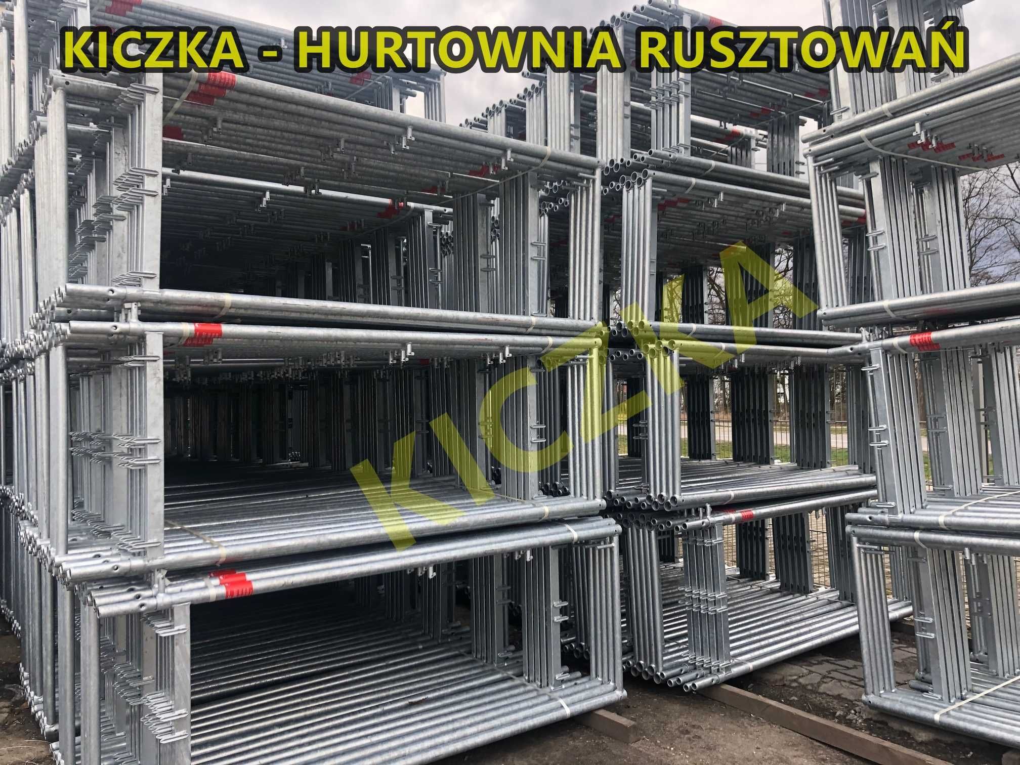 RUSZTOWANIA Elewacyjne RUSZTOWANIE Typ Plettac 8,5m x 30m - HURTOWNIA