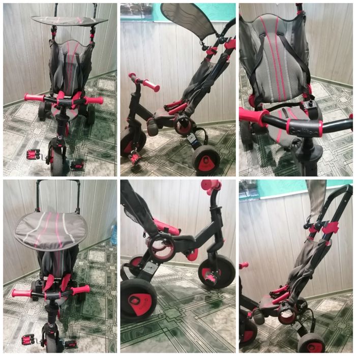 Велосипед -коляска дитячий