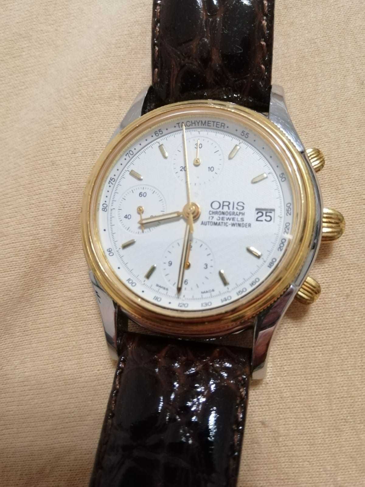 Наручний годинник ORIS Winder Automatik Chronograph Glasboden SA 7415