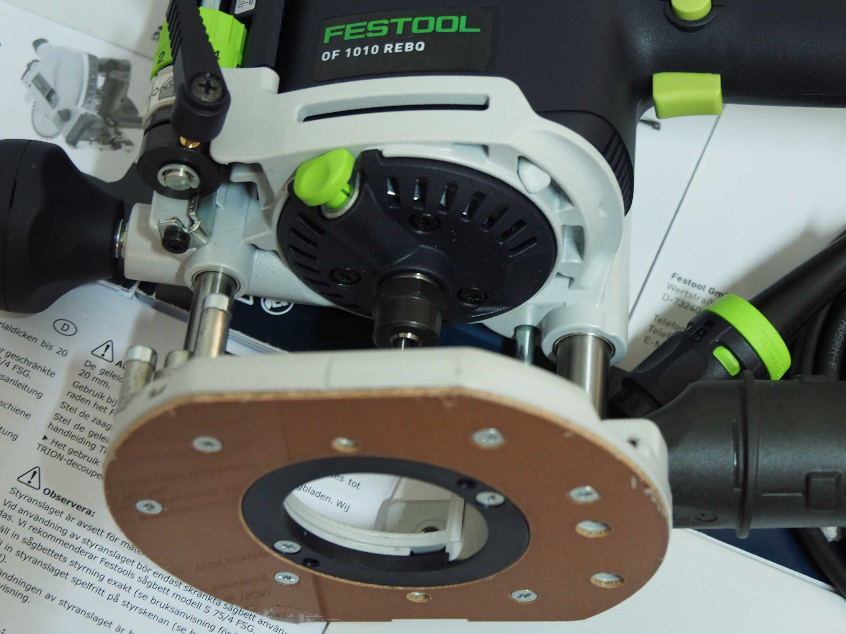 FESTOOL OF 1010 REBQ-PLUS frezarka Najnowszy model 1010w