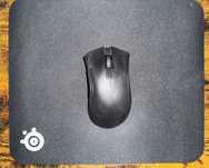 Razer Deathadder V2X + Razer Cynosa Lite + Steel Series QCK