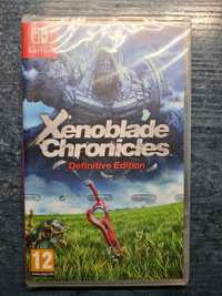 Xenoblade Chronicles Definitive Edition nowa folia + naklejki