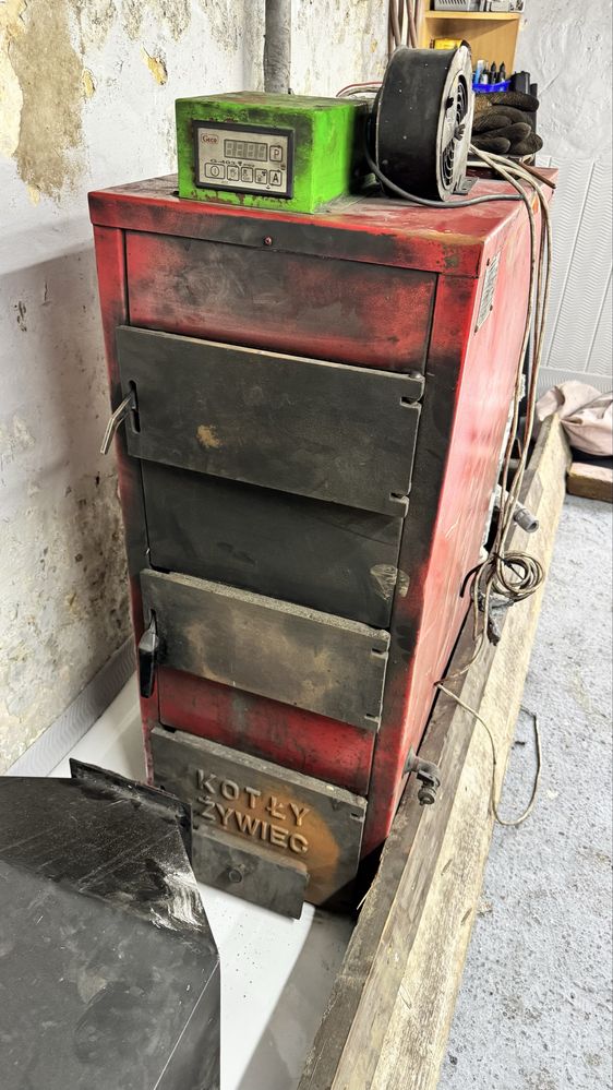 Piec co 25 kw automatyczny sprawny, zawory itd okazja
