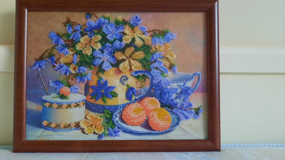 Картина новая, в рамке, размер 36см×27 см с рамкой.