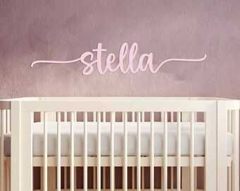 Twój napis IMIĘ dziecka 60cm PLEXI logo naklejka na ścianę meble auto