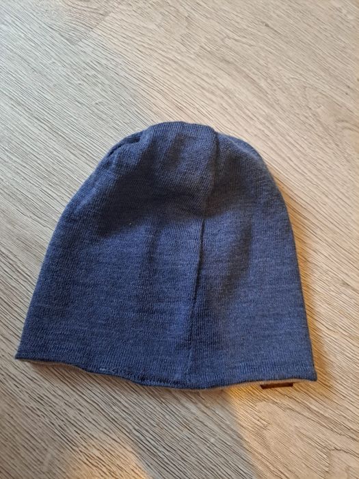 Czapka welna merino dwustronna