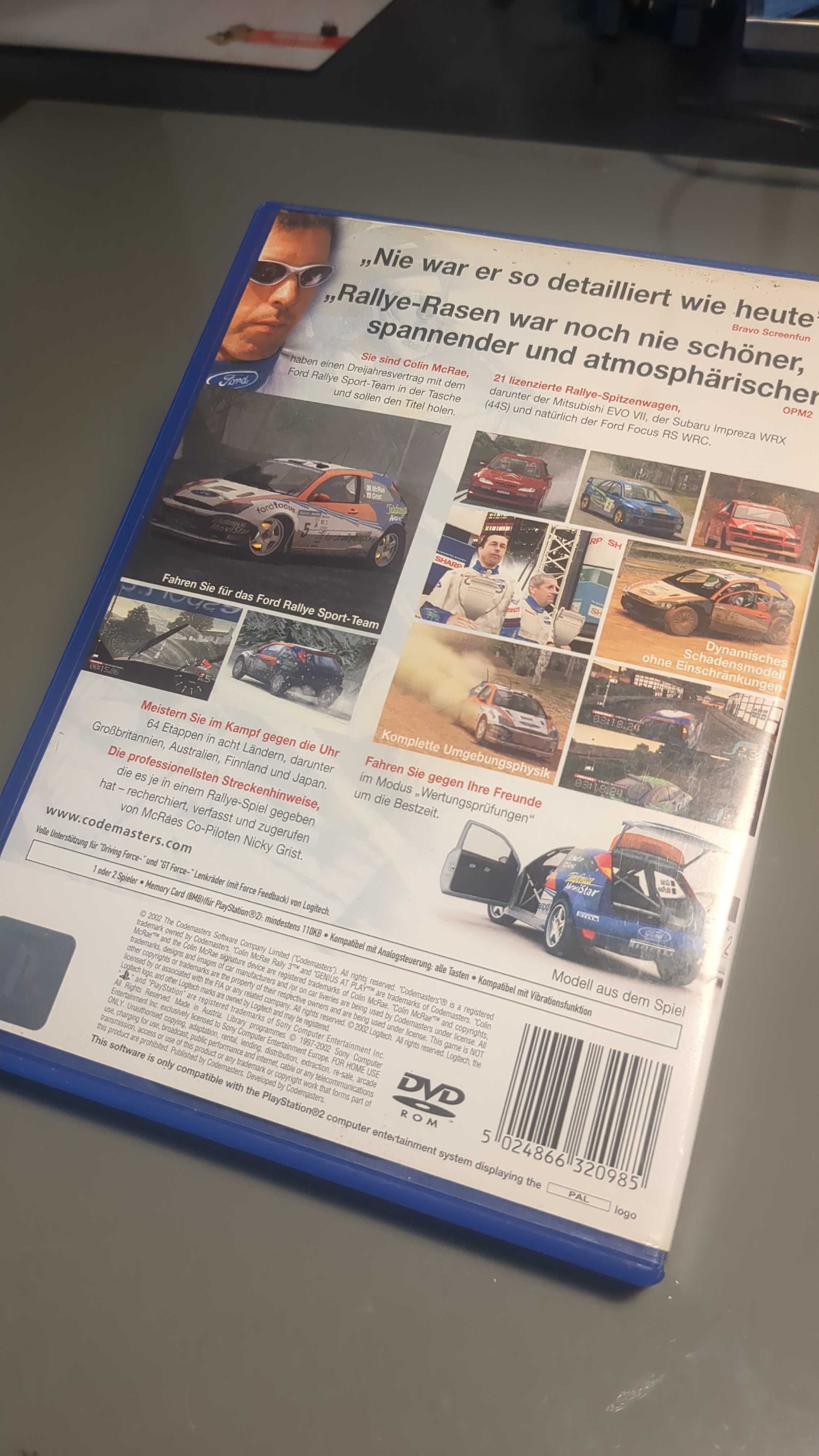 Gra COLIN MCRAE RALLY 3 Sony PlayStation 2 [PS2]