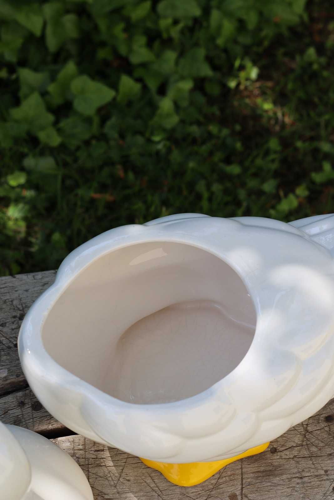 Ceramiczny pojemnik Gęś