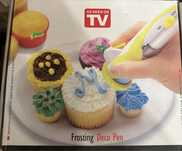 Кондитерский шприц Frosting Deco Pen электронный для украшения тортов