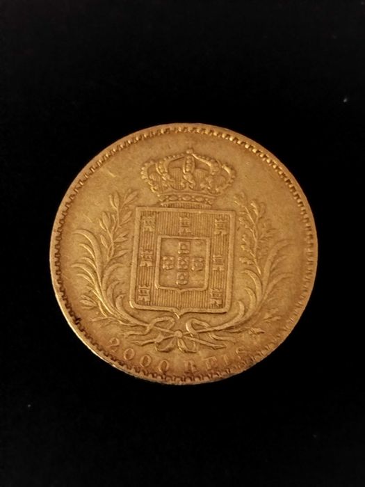 1865 - D. Luís I - 2000 Reis - Ouro