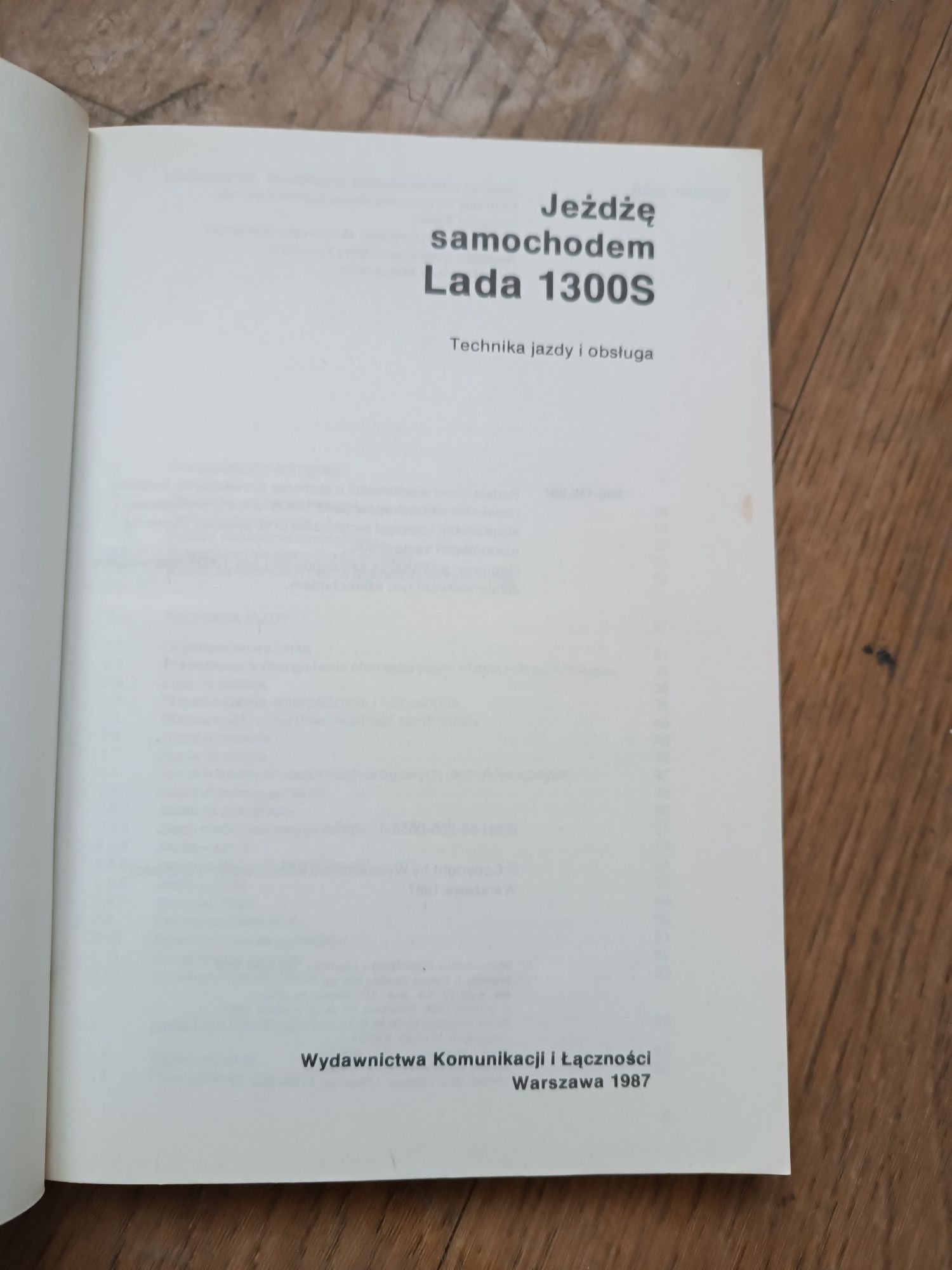 Jeżdżę samochodem Lada 1300S