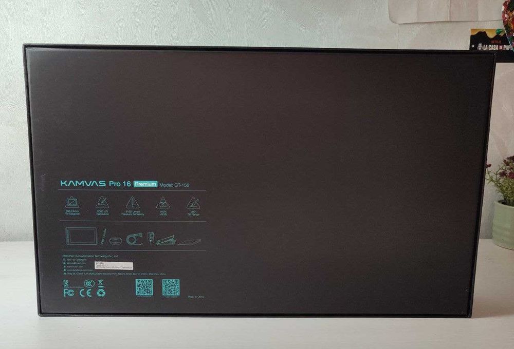 планшет Huion Kamvas Pro 16 Premium