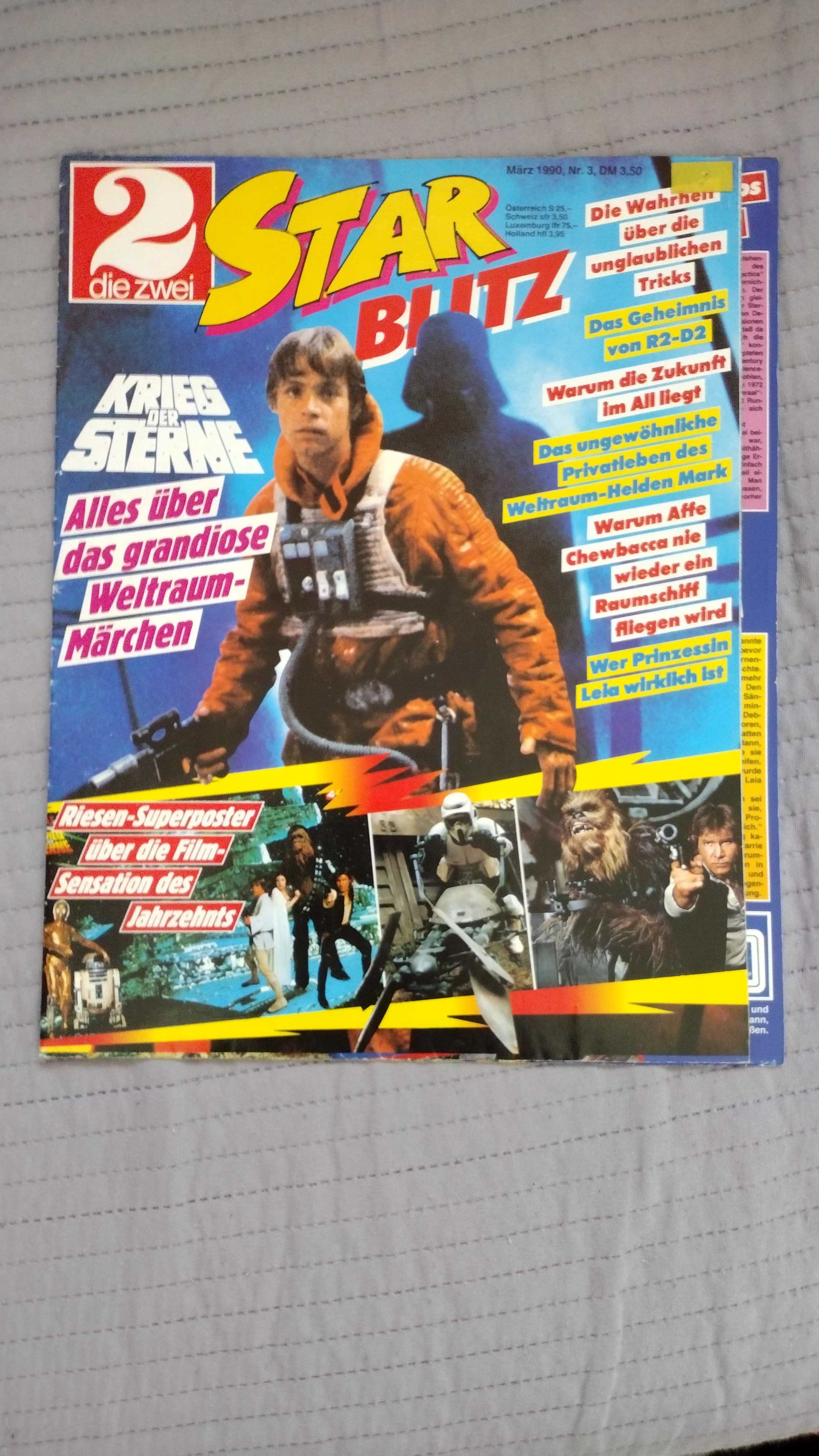 plakat z STAR BLITZ - Gwiezdne wojny