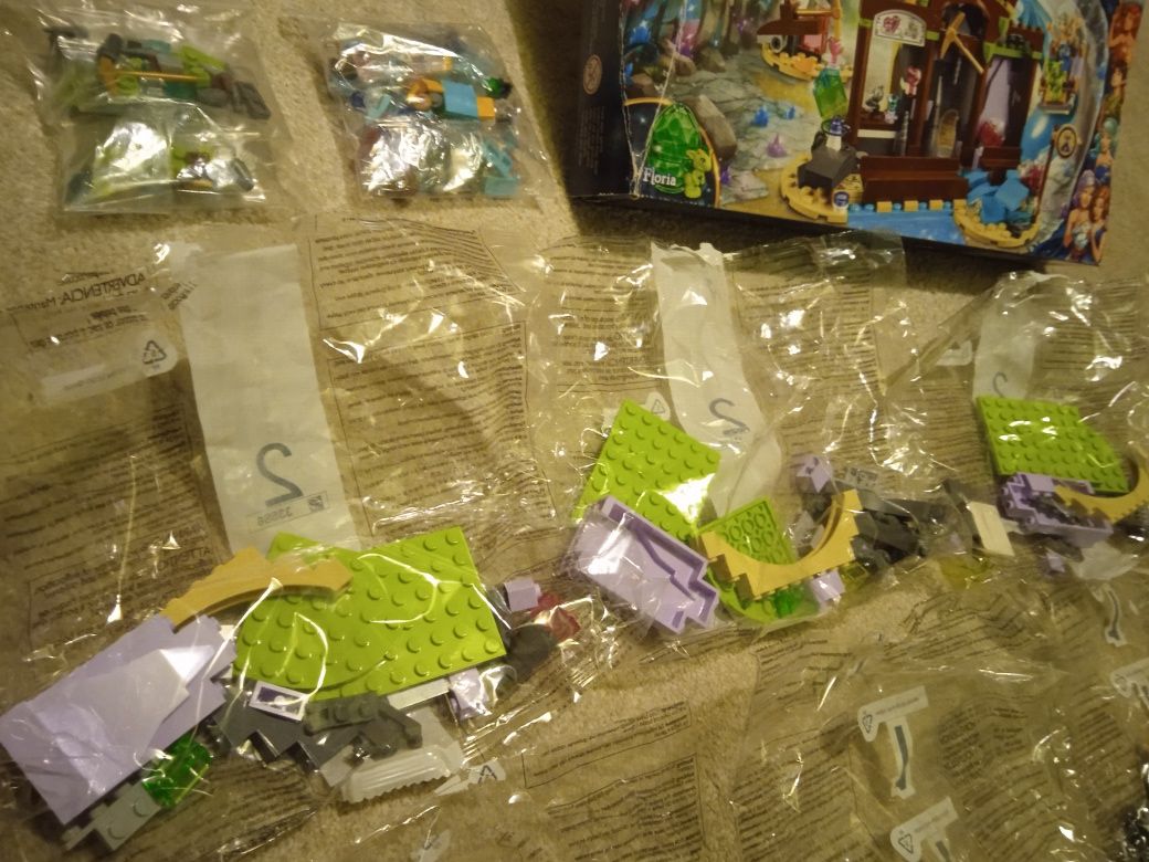 nowe LEGO Elves 41177 kopalnia drogocennego kryształu dla dziewczynki