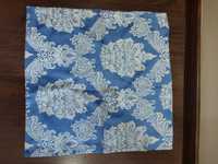 2 Capas de almofada, azul/branco 50x50 cm