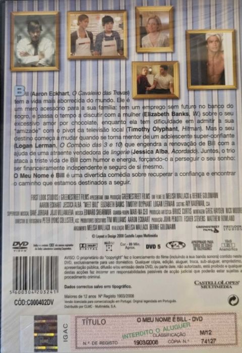 DVD O Meu Nome é Bill
