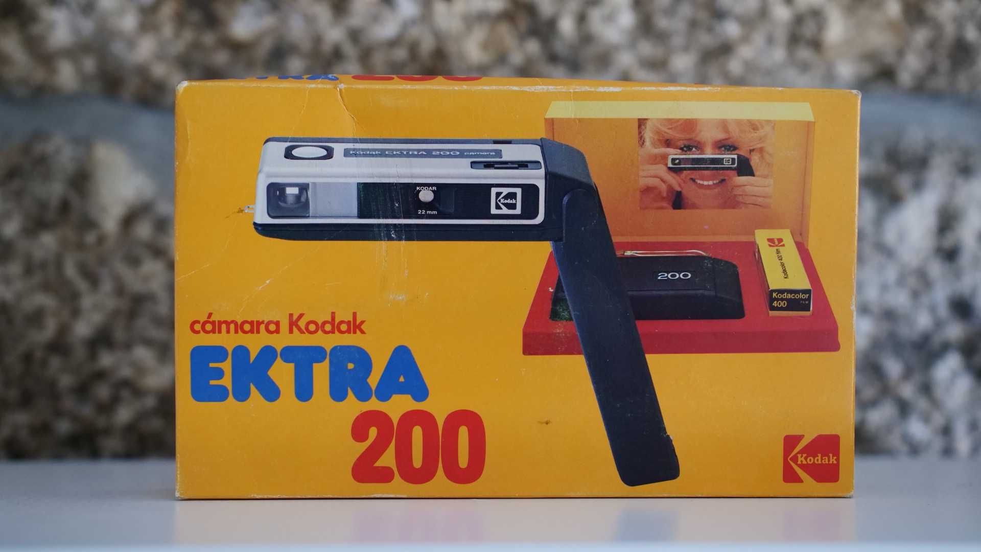 Pack completo Kodak Ektra 200 (Câmara fotográfica 110)