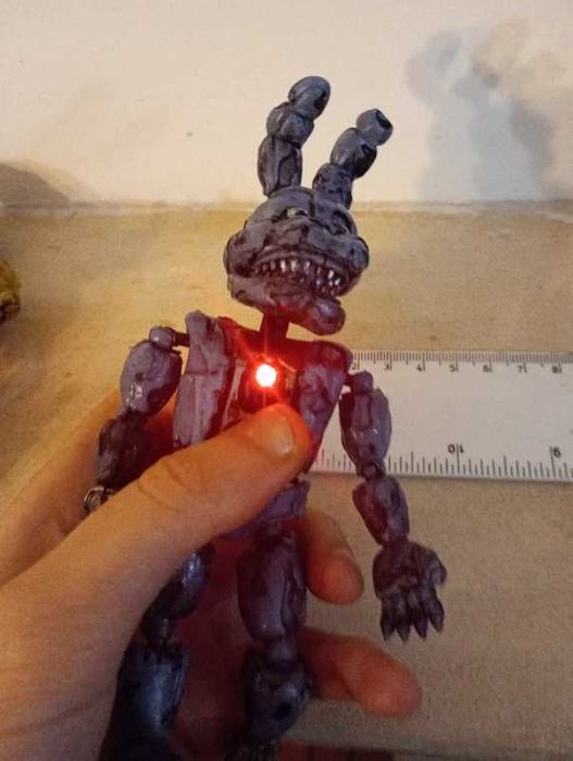 Figura de ação FNAF , da chica, da bonnie, do freedy e do foxy