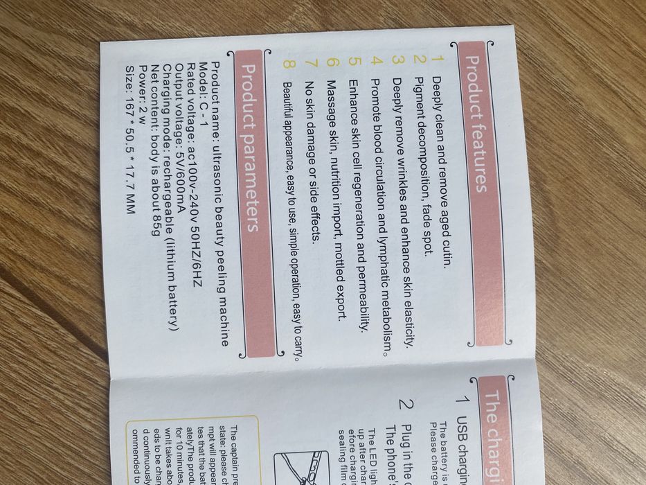 Peeling kawitacyjny urządzenie do twarzy skóry