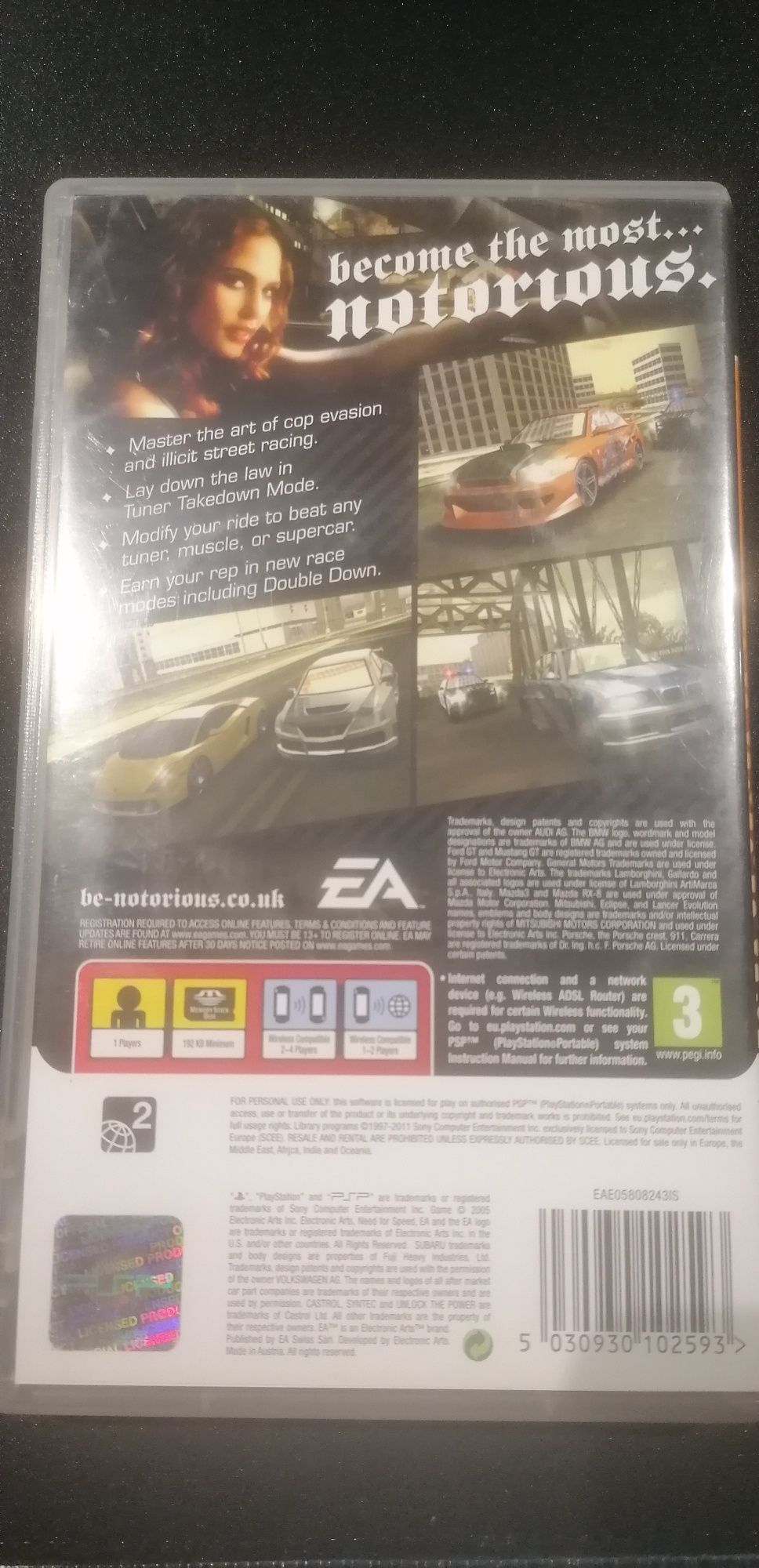 PSP Need for Speed Mostwanted 5.1.0