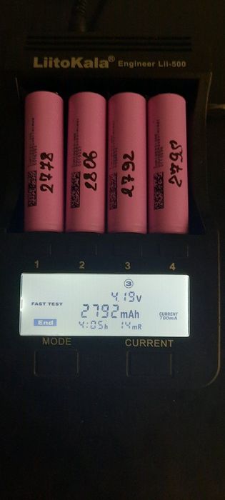 Аккумулятор высокотоковый Li-Ion DMEGC 2600mAh 5C INR18650 26e