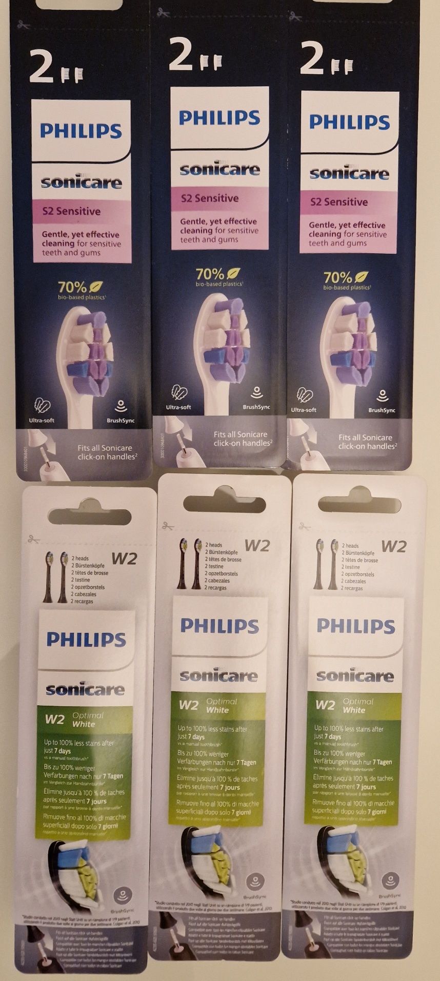 Насадки для электро зубных щёток Oral-B  Philips