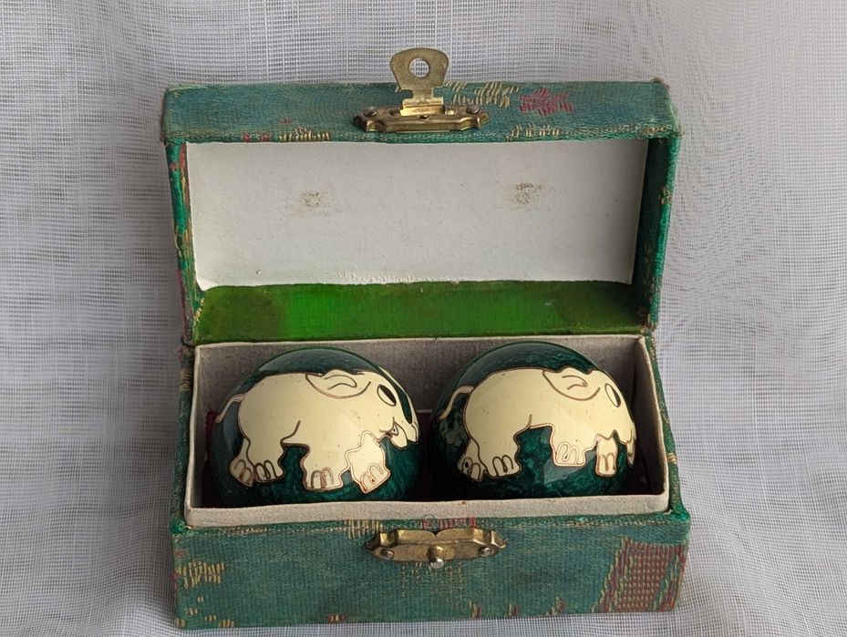 Китайські кулі для медитації. Дзвіночок. Китайские шары для медитации.