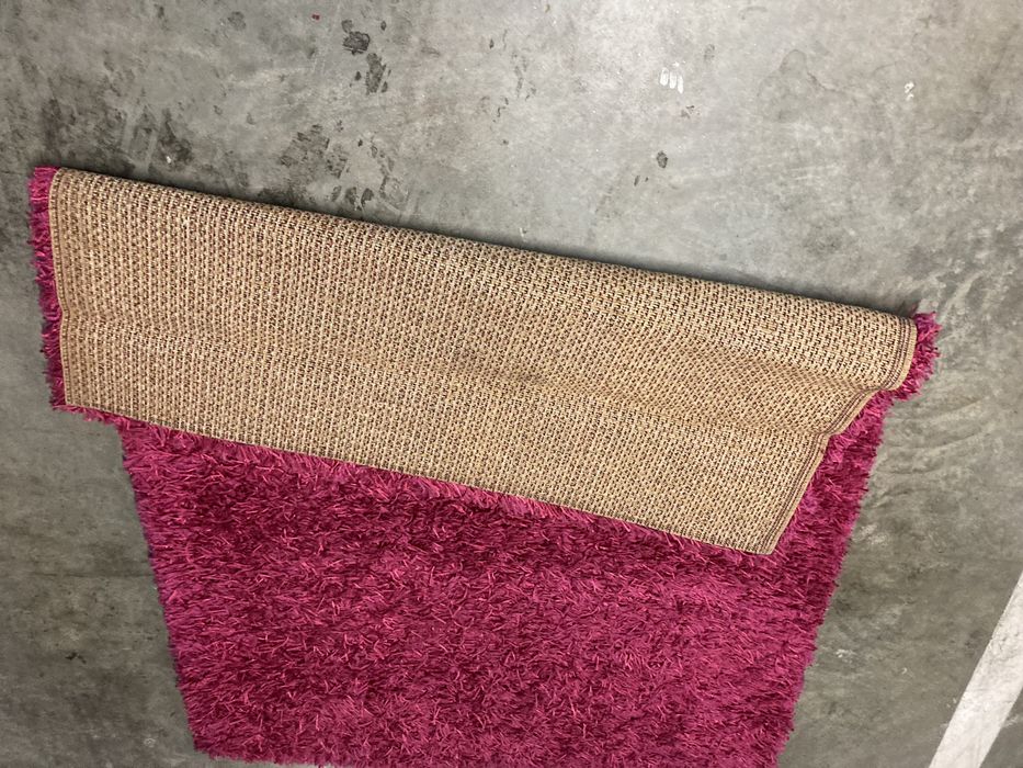 tapete / carpete laranja outro cor de rosa