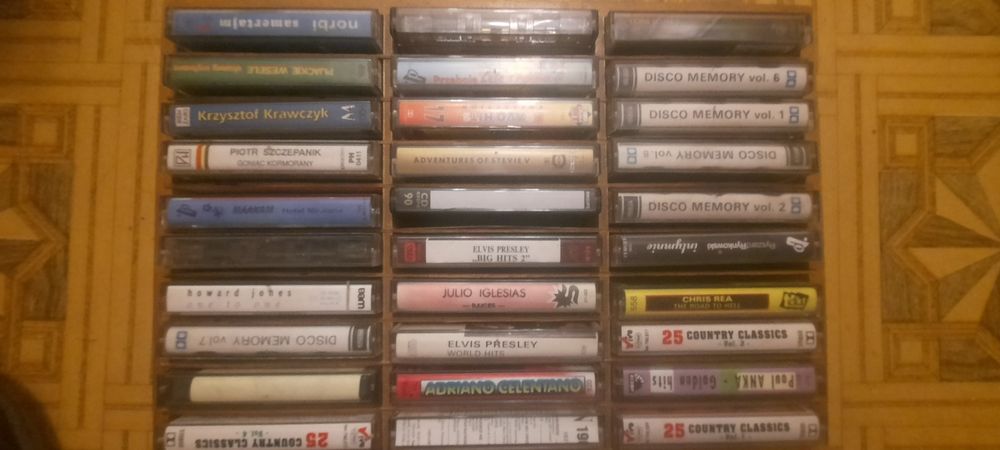 Kasety magnetofonowe 52szt.