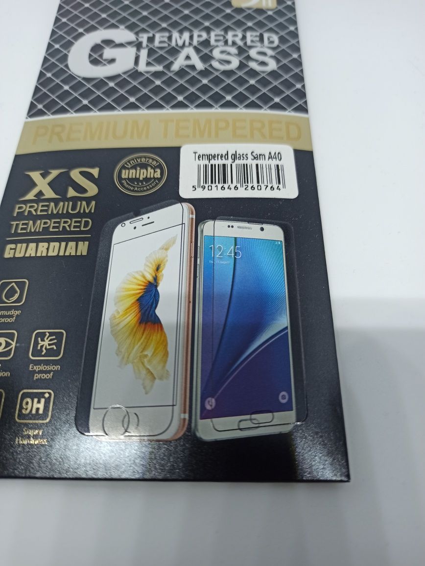 Hartowane szkło ochronne do Samsung A40 / 9H / Premium Tempered