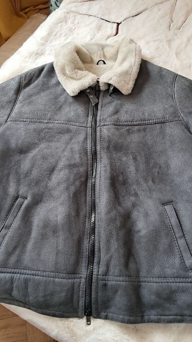 Kożuch meski skórzany