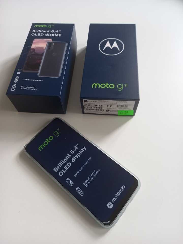 Motorola G31 gratis silikonowe etui