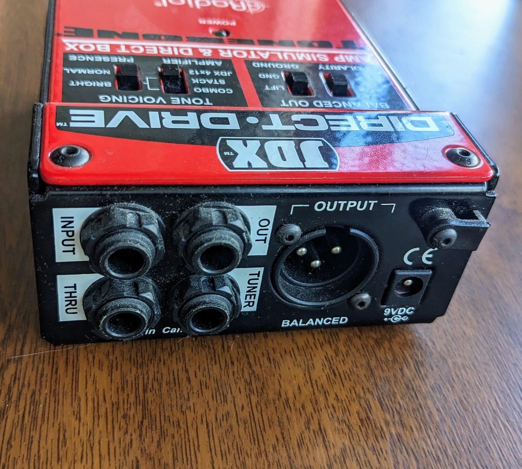 Amp simulator+DI-box Radial JDX Direct-Drive