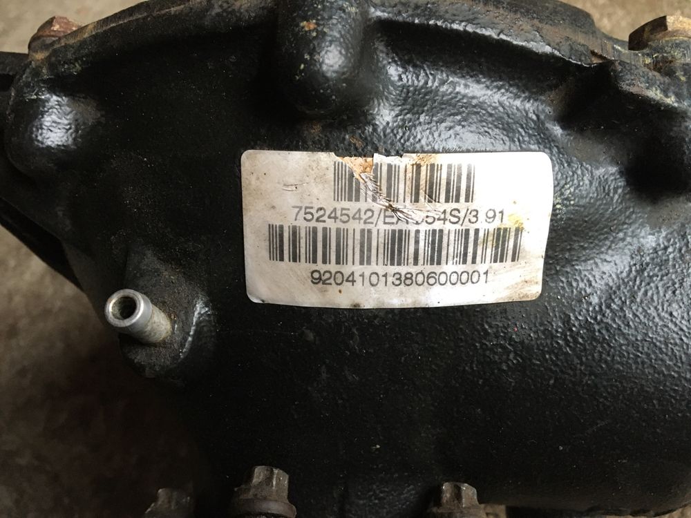 Продам передній редуктор 3.91 бмв х5 е53