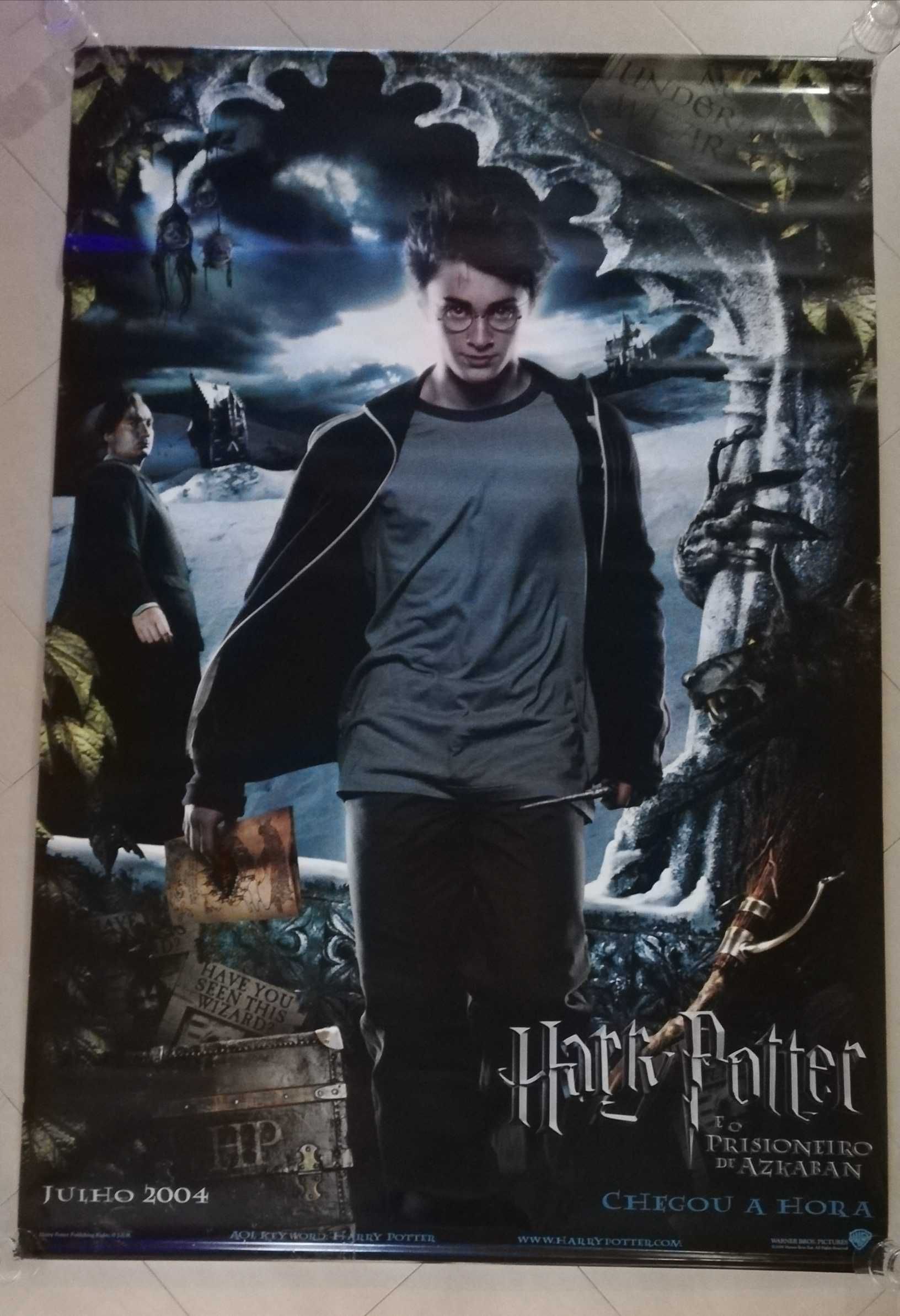 Cartaz/Poster de cinema Grande 180 x 120 Harry Potter: Prisio. Azkaban