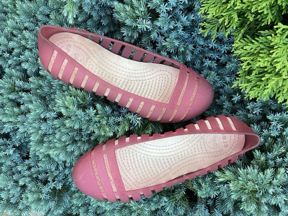 Crocs зручні фірмові балетки 34.5-35р. оригінал