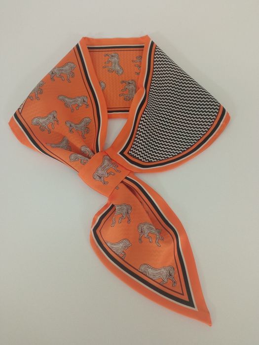 Apaszka/ krawatka/ wzór Hermes