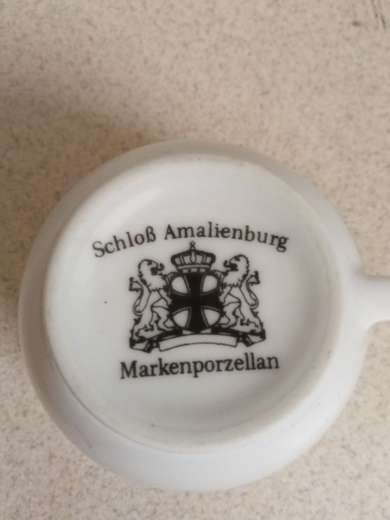 Porcelana schloß amalienburg markenporzellan. Kolekcjonerskie