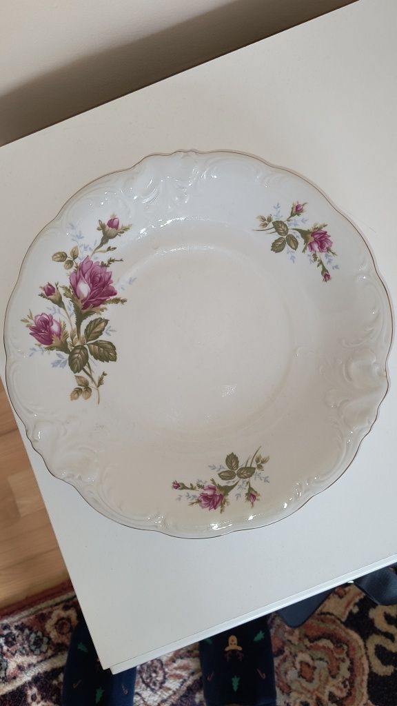 Talerz z porcelany Wałbrzych