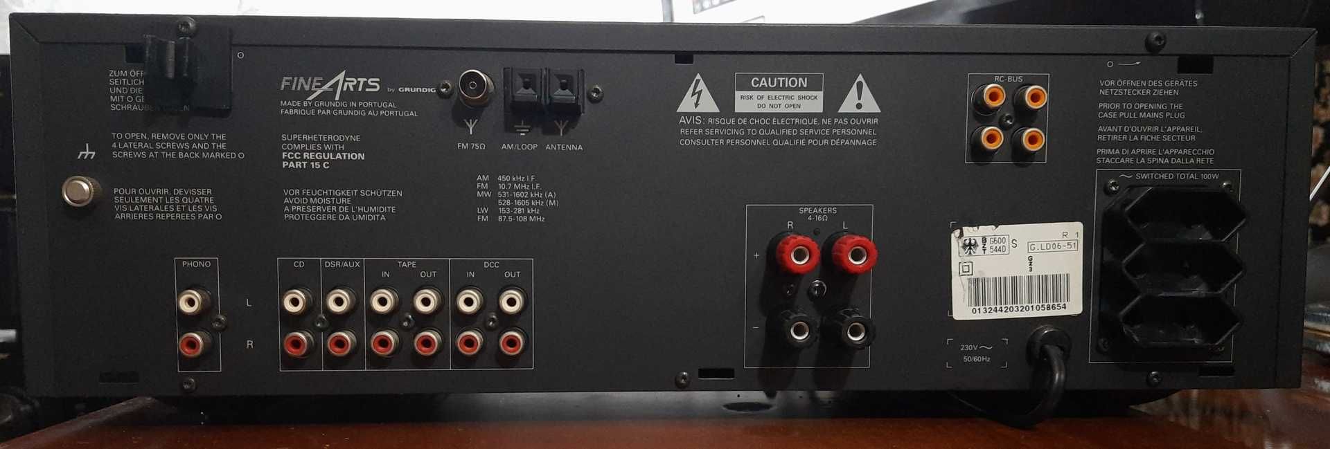 Yamaha RX-V2400RDS;
Yamaha HTR-5630; Fine Arts by Grundig R1-Ресиверы.