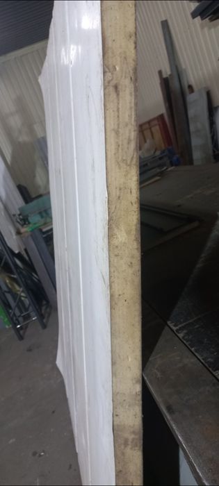 Сендвіч-панелі, товщ.60 мм, розм.193×213см, стінки з нерж.сталі 0,7 мм