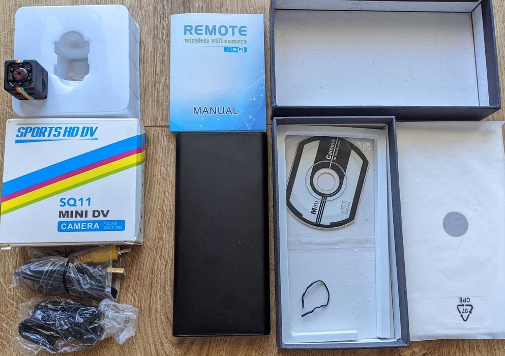 POWER BANK UKRYTA KAMERA / mini camera HD SQ 11 / kamera inspekcyjna