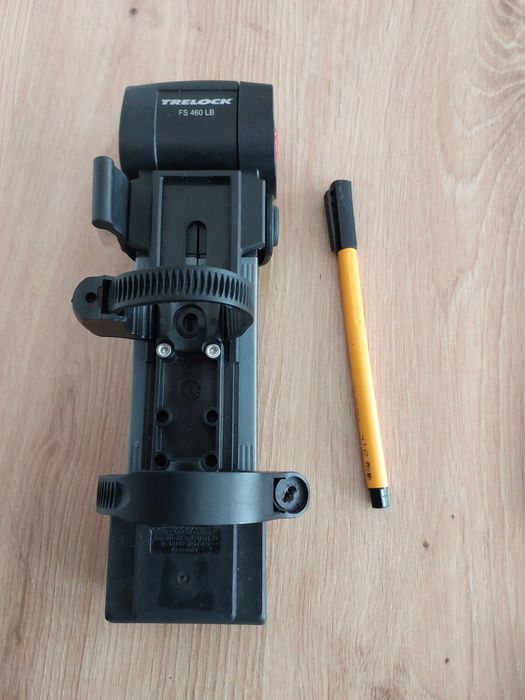 Solidne zabezpieczenie, zapięcie rowerowe Trelock FS 460LB